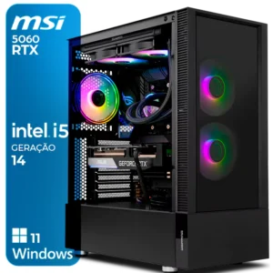 Computador Gaming Intel Core i5, 16GB, RTX5060, 1TB Nemesis